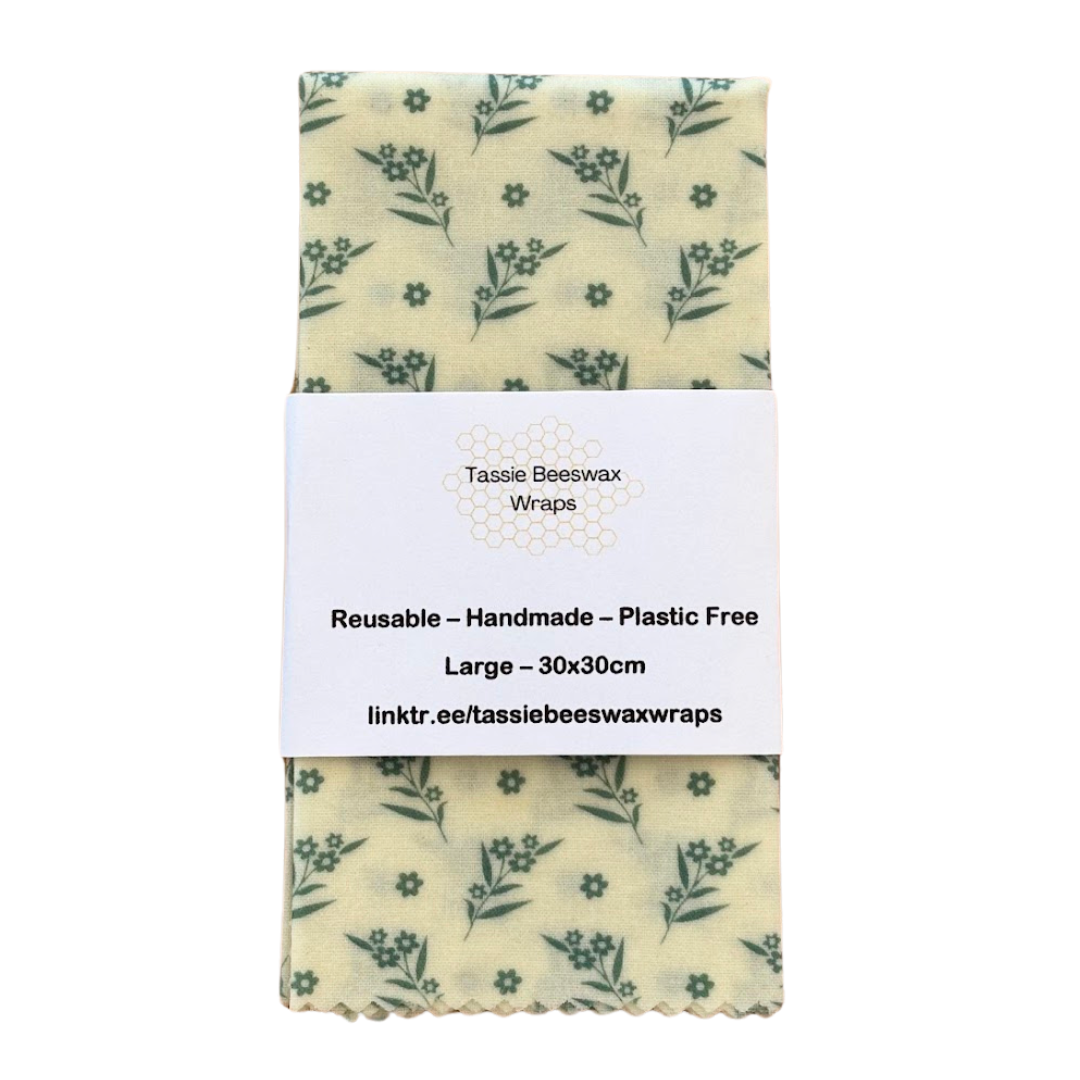 Tassie Beeswax Wraps | Large 30x30cm