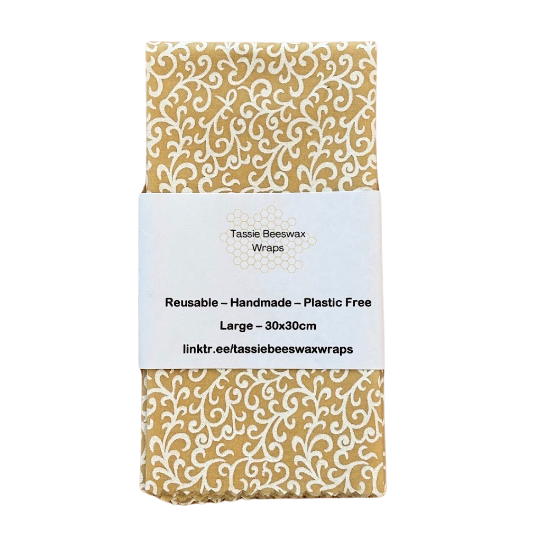 Tassie Beeswax Wraps | Large 30x30cm