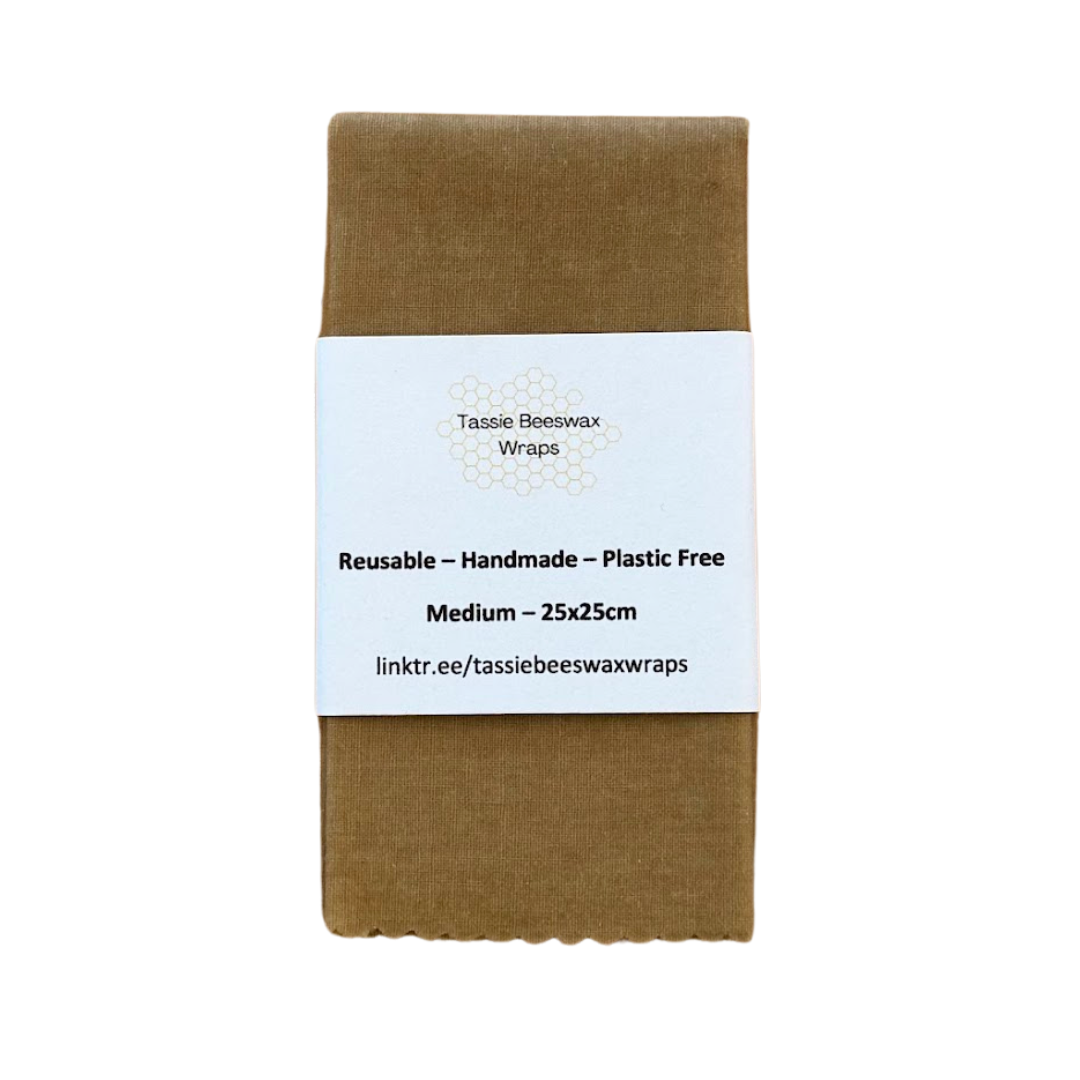 Tassie Beeswax Wraps | Medium 25x25cm