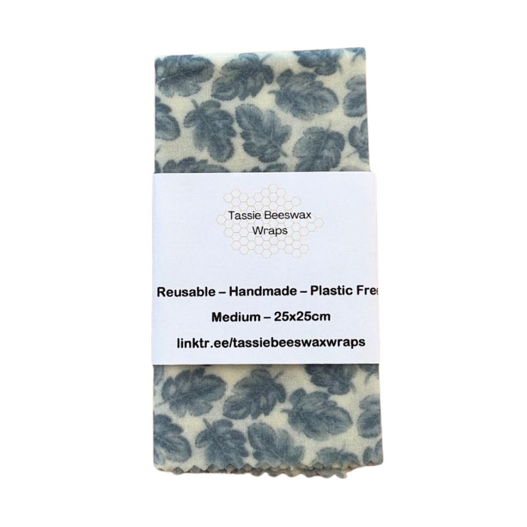 Tassie Beeswax Wraps | Medium 25x25cm