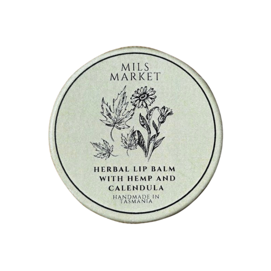 Mils Market | Herbal Lip Balm Hemp and Calendula