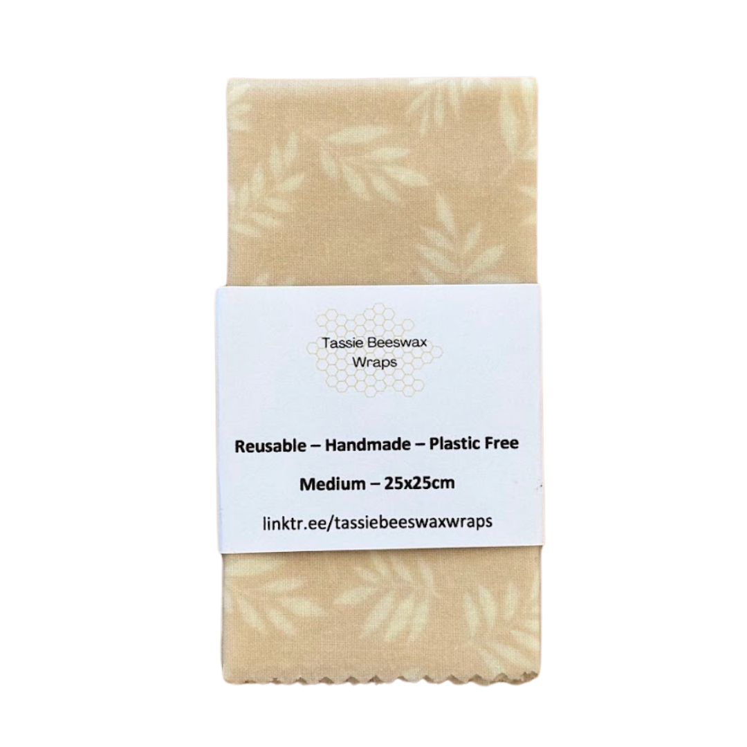 Tassie Beeswax Wraps | Medium 25x25cm