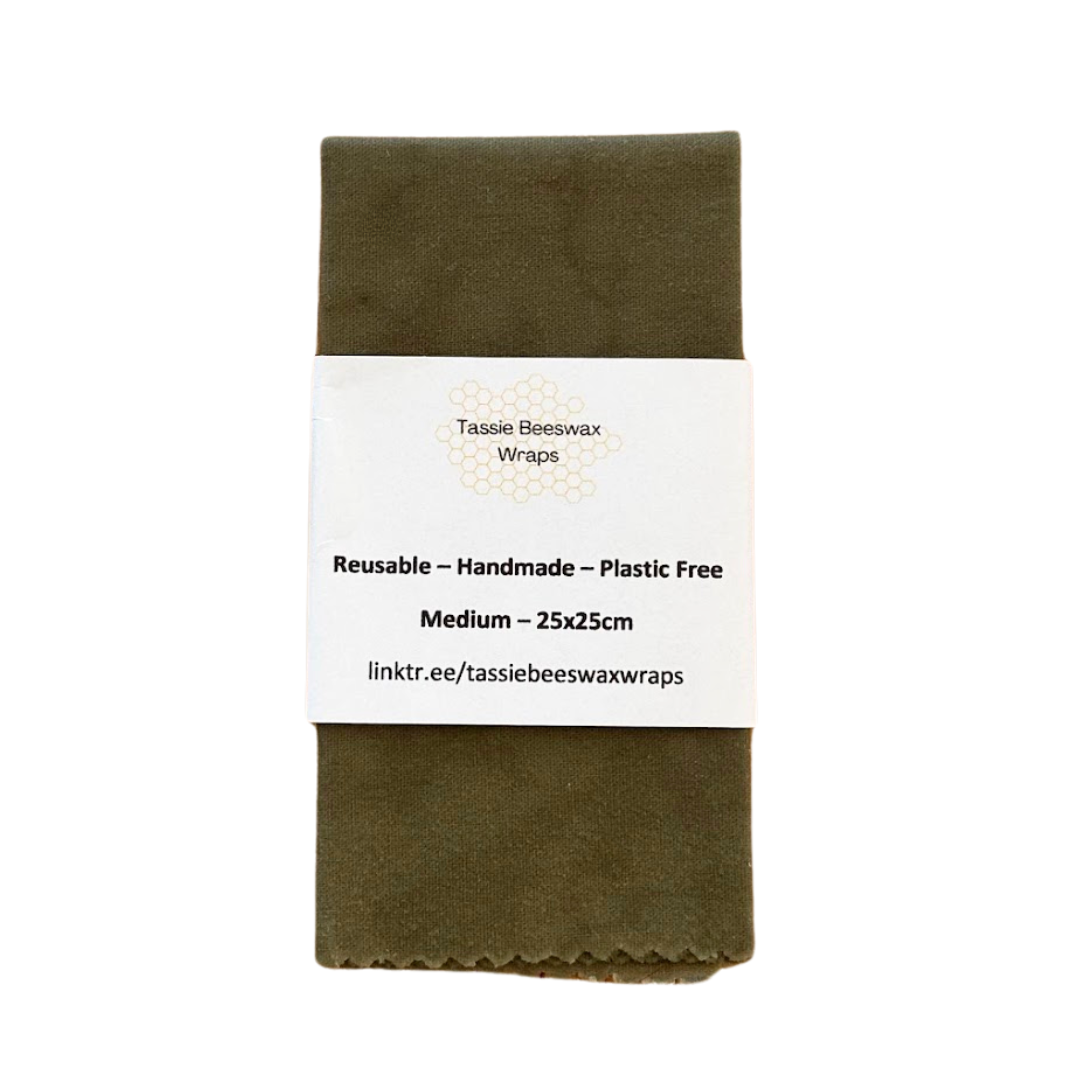Tassie Beeswax Wraps | Medium 25x25cm