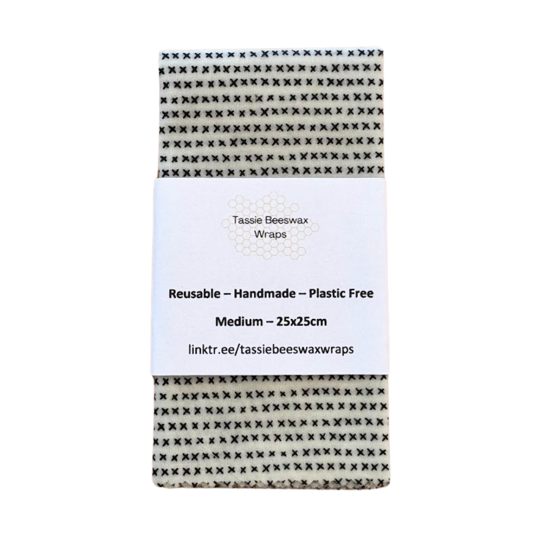 Tassie Beeswax Wraps | Medium 25x25cm