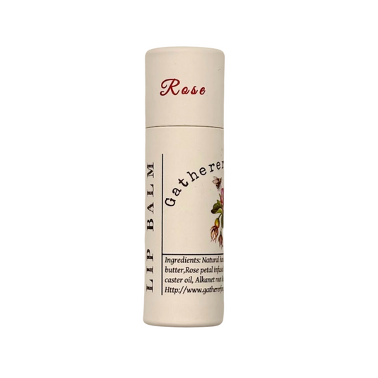 Gather Forager | Beeswax Lip Balm | Rose