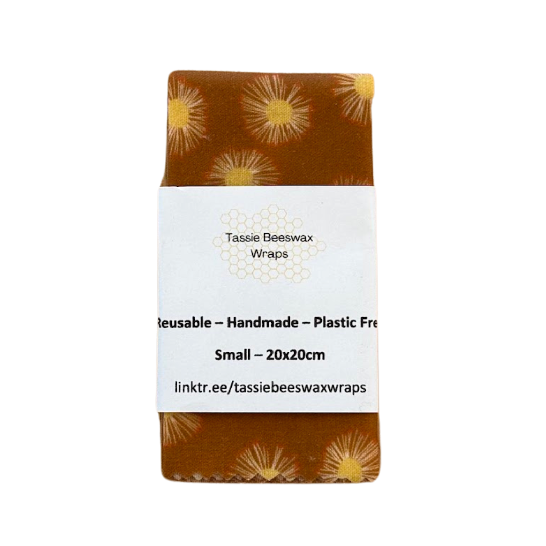Tassie Beeswax Wraps | Small 20x20cm