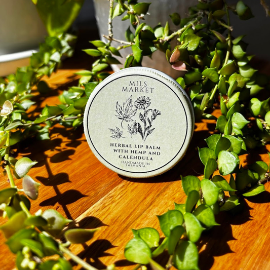 Mils Market | Herbal Lip Balm Hemp and Calendula