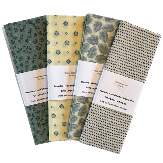 Tassie Beeswax Wraps | Extra Large 40x40cm