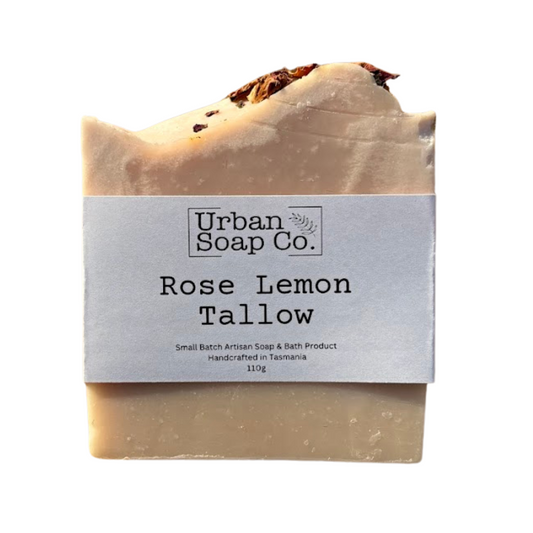 Urban Soap Co. | Soap Bar | Rose Lemon Tallow