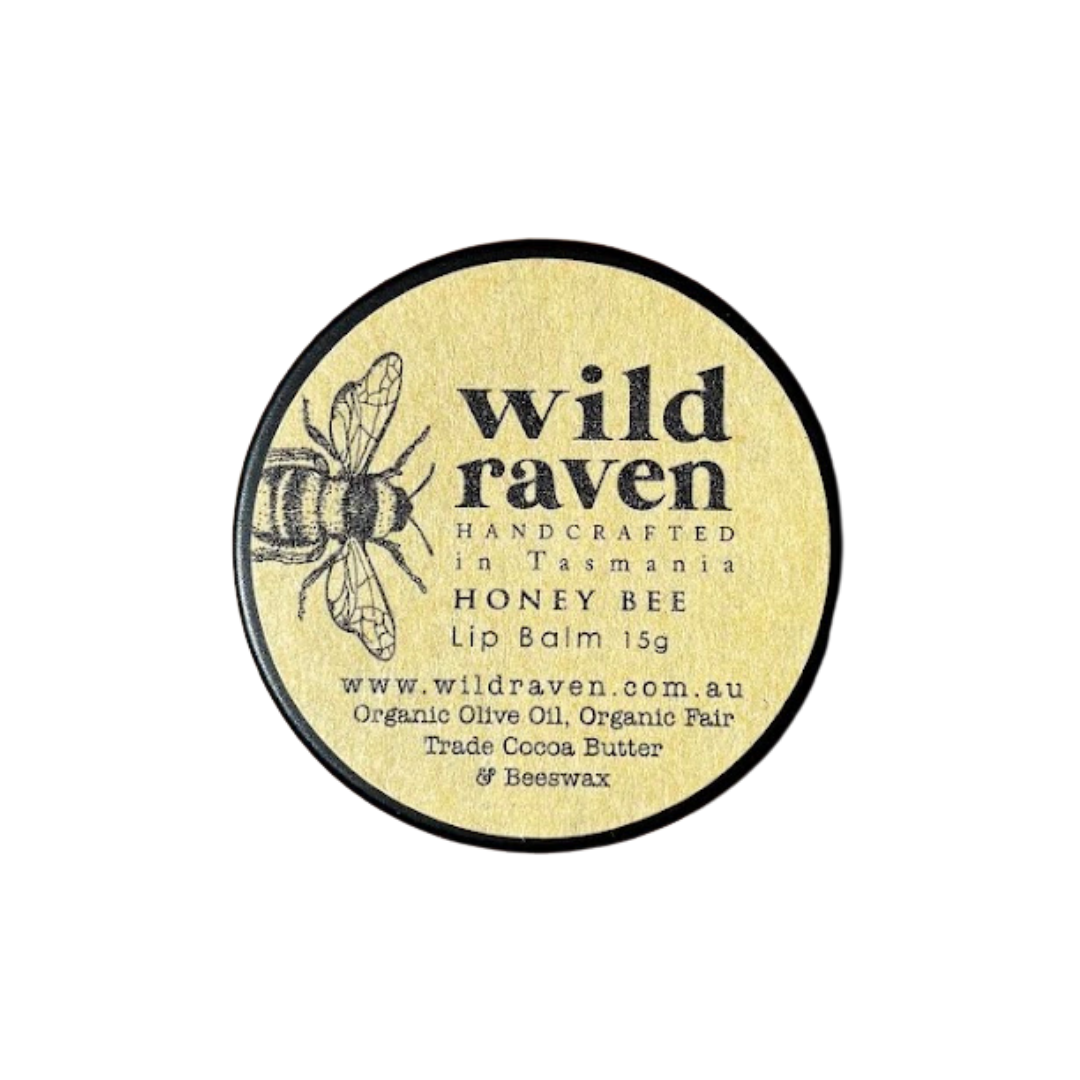 Wild Raven | Honey Bee Lip Balm Jar