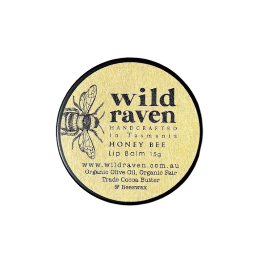 Wild Raven | Honey Bee Lip Balm Jar