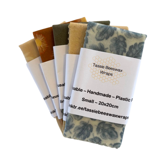 Tassie Beeswax Wraps | Small 20x20cm