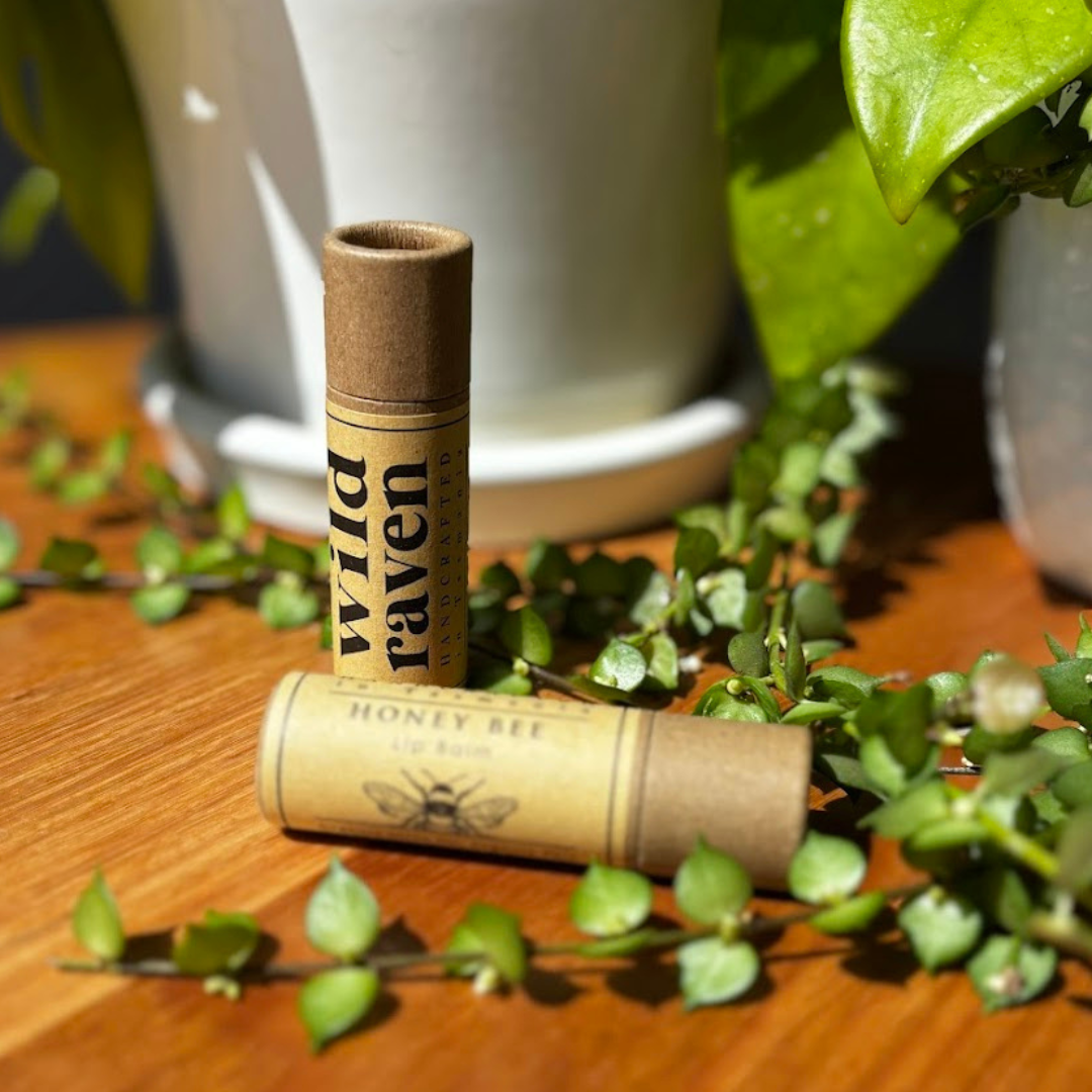 Wild Raven | Honey Bee Lip Balm Tube
