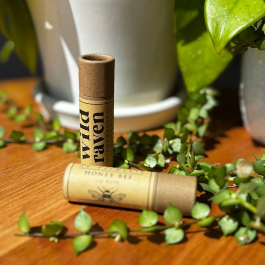 Wild Raven | Honey Bee Lip Balm Tube