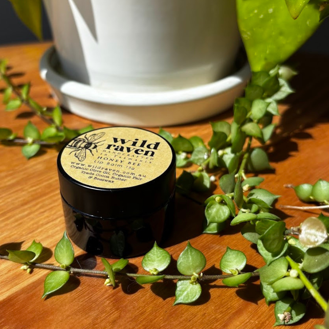Wild Raven | Honey Bee Lip Balm Jar