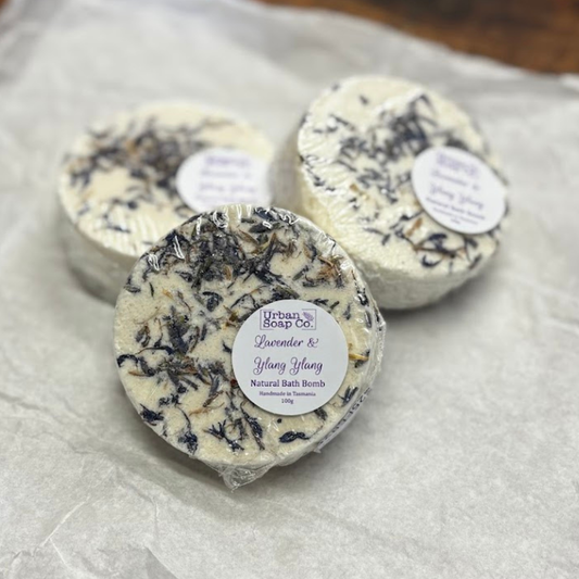 Lavender & Ylang Ylang Natural Bath Bomb